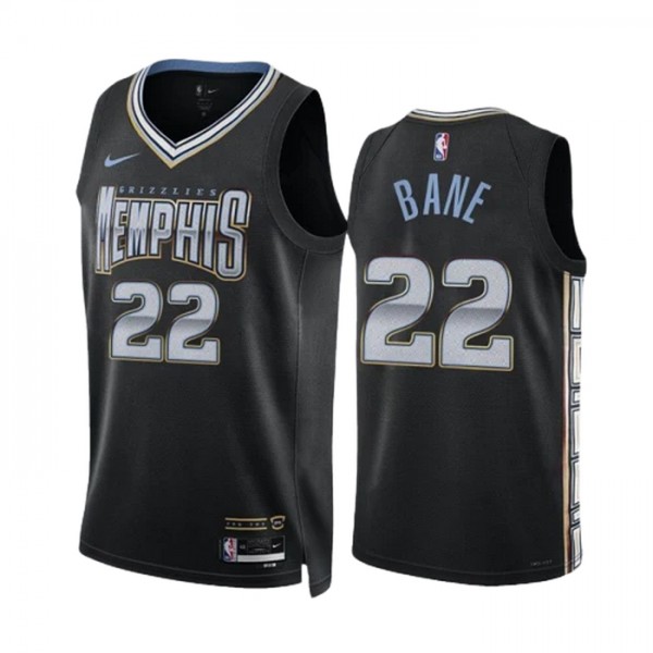Memphis Grizzlies Trikot Desmond Bane 22 Nike 2022-23 City Edition Schwarz Swingman - Herren Memphis Grizzlies Trikot Desmond Bane 22 Nike 2022-23 City Edition Schwarz Swingman - Herren